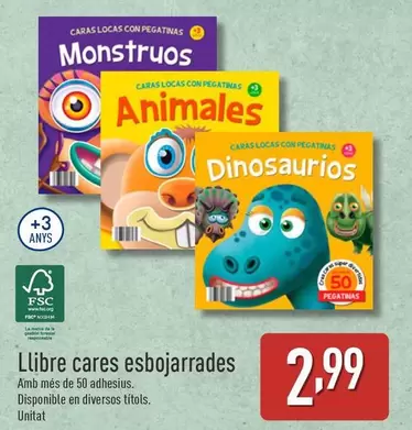 Oferta de Llibre Cares Esbojarrades por 2,99€ en ALDI