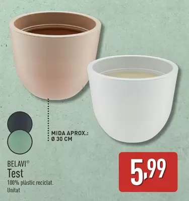 Oferta de Belavi - Test por 5,99€ en ALDI