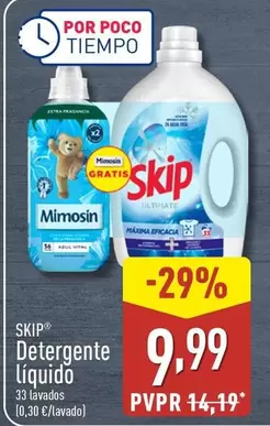 Oferta de Vital - Detergente Liquido por 9,99€ en ALDI