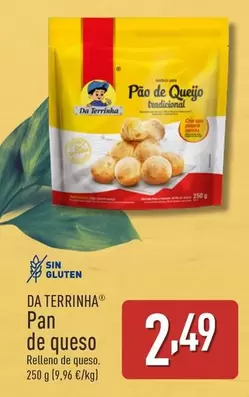 Oferta de Da Terrinha - Pan De Queso por 2,49€ en ALDI