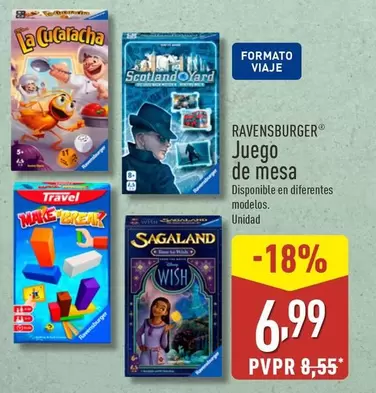 Oferta de Ravensburger - Juego De Mesa por 6,99€ en ALDI