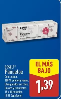 Oferta de Esselt - Pañuelos  por 1,39€ en ALDI