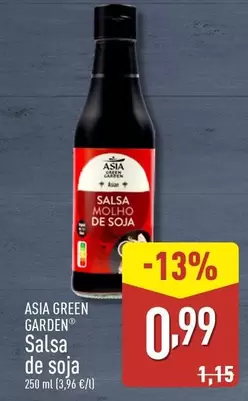 Oferta de Asia Green Garden - Salsa De Soja por 0,99€ en ALDI