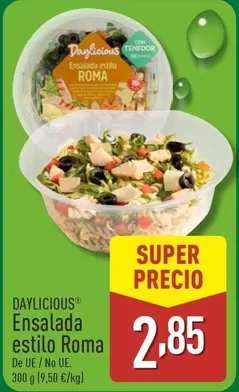 Oferta de Delicious - Ensalada Estilo Roma por 2,85€ en ALDI