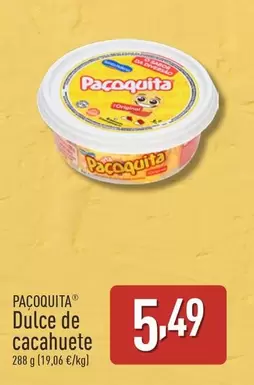 Oferta de Pacoquita - Dulce De Cacahuete por 5,49€ en ALDI