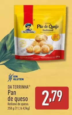 Oferta de Da Terrinha - Pan De Queso por 2,79€ en ALDI