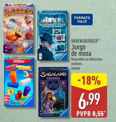 Oferta de Ravensburger - Juego De Mesa por 6,99€ en ALDI