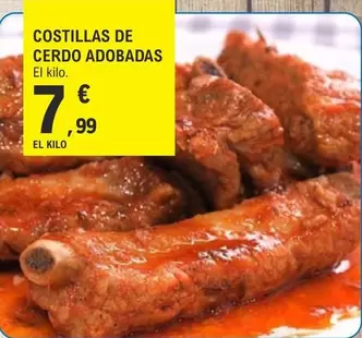 Oferta de Costillas De Cerdo Adobadas por 7,99€ en E.Leclerc