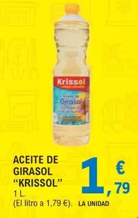 Oferta de Aceite De Girasol por 1,79€ en E.Leclerc