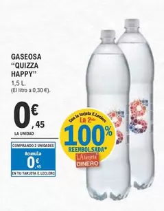 Oferta de Gaseosa por 0,45€ en E.Leclerc