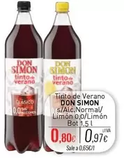Oferta de Don Simón - Tinto De Verano por 0,8€ en Cuevas Cash