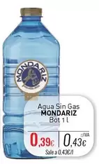 Oferta de Mondariz - Agua Sin Gas por 0,43€ en Cuevas Cash