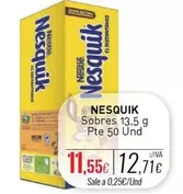 Oferta de Nesquik - Sobres por 11,55€ en Cuevas Cash