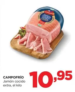Oferta de Campofrío - Jamón Cocido Extra por 10,95€ en Alimerka