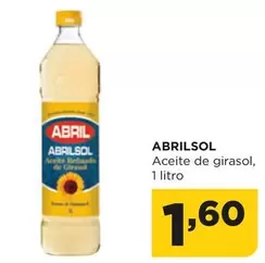 Oferta de Abril - Aceite De Girasol por 1,6€ en Alimerka