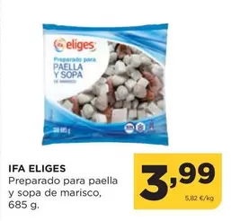 Oferta de Ifa Eliges - Preparado Para Paella Y Sopa De Marisco por 3,99€ en Alimerka