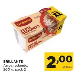 Oferta de Brillante - Arroz Redondo por 2€ en Alimerka