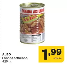 Oferta de Albo - Fabada Asturiana por 1,99€ en Alimerka