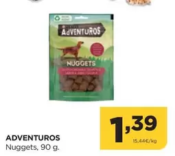 Oferta de Adventuros - Nuggets por 1,39€ en Alimerka