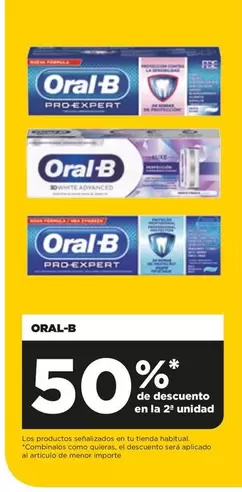 Oferta de Oral B - Los Productos Senalizados En Tu Tienda Habitual en Alimerka