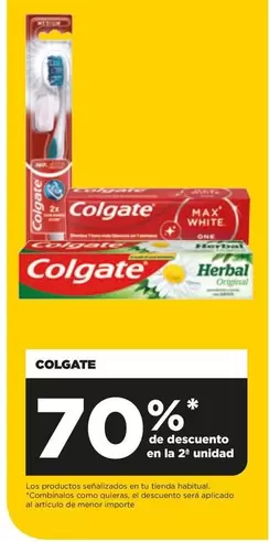 Oferta de Colgate - Los Productos Señalizados en Alimerka