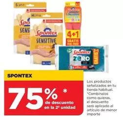 Oferta de Spontex - Los Productos Señalizados En Tu Tienda Habitual en Alimerka