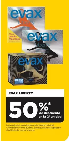 Oferta de Evax - Liberty en Alimerka