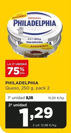 Oferta de Philadelphia - Queso por 5,15€ en Alimerka