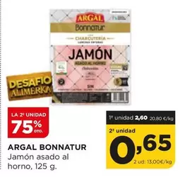 Oferta de Argal - Jamon Asado Al Horno por 2,6€ en Alimerka