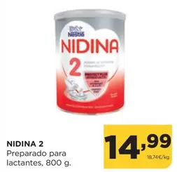 Oferta de Nidina - Preparado Para Lactantes por 14,99€ en Alimerka
