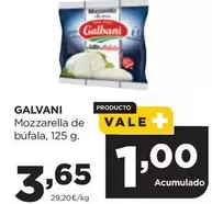 Oferta de Galbani - Mozzarella De Búfala por 3,65€ en Alimerka