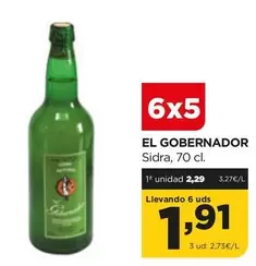 Oferta de Sidra por 2,29€ en Alimerka