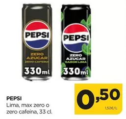 Oferta de Pepsi - Pepsi por 0,5€ en Alimerka
