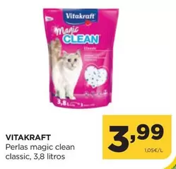 Oferta de Vitakraft - Perlas Magic Clean Classic por 3,99€ en Alimerka