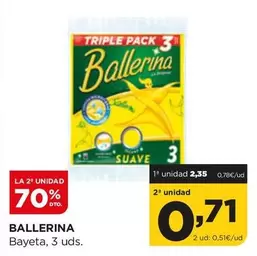 Oferta de Ballerina - Bayeta por 2,35€ en Alimerka