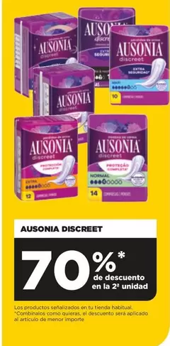 Oferta de Ausonia -  Discreet en Alimerka