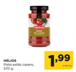 Oferta de Helios - Pisto Estilo Casero por 1,99€ en Alimerka