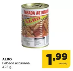 Oferta de Albo - Fabada Asturiana por 1,99€ en Alimerka