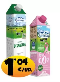 Oferta de Asturiana - Leche  por 1,04€ en Ahorramas