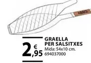 Oferta de Graella Per Salsitxes por 2,95€ en Fes Més