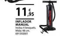 Oferta de Inflador Manual por 11,95€ en Fes Més