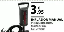 Oferta de Inflador Manual por 3,95€ en Fes Més