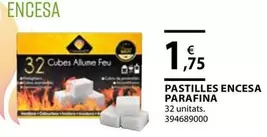 Oferta de Pastillas Encesa Parafina por 1,75€ en Fes Més