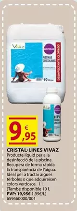 Oferta de Vivaz - Cristal-Lines por 9,95€ en Fes Més