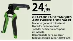 Oferta de Salki - Grapadora De Tanques Amb Carregador por 24,95€ en Fes Més