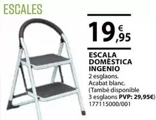 Oferta de Ingenio - Escala Domestica por 19,95€ en Fes Més