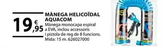 Oferta de Mânega Helicoïdal Aquacom por 19,95€ en Fes Més