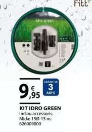 Oferta de Fitt - Kit Idro Green por 9,95€ en Fes Més