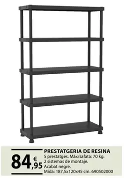 Oferta de Prestatgeria De Resina por 84,95€ en Fes Més