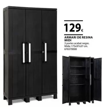 Oferta de Armari De Resina Midi por 129€ en Fes Més